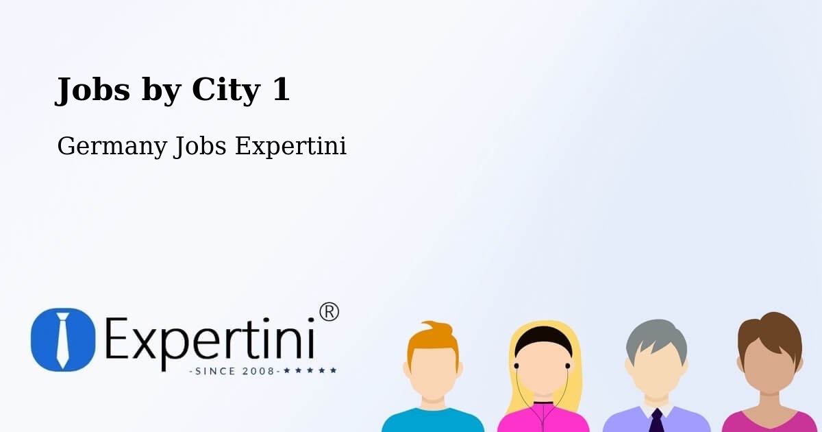 City Jobs in Germany - Expertini