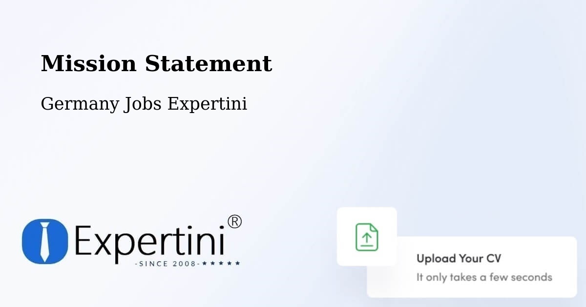 Corporate Mission – Alfeld - Germany Jobs Expertini